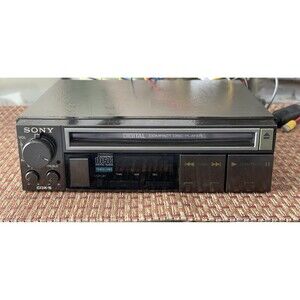 Sony CDX-5 Collectors Rare Japan First Car CD Player 1985